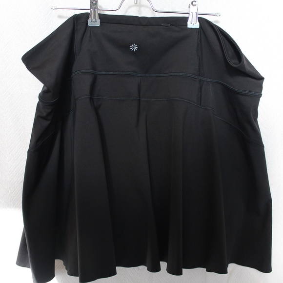 Athleta Ace Tennis Skort 15.5" 2X Black Polyester & Spandex Athletic - Picture 7 of 11